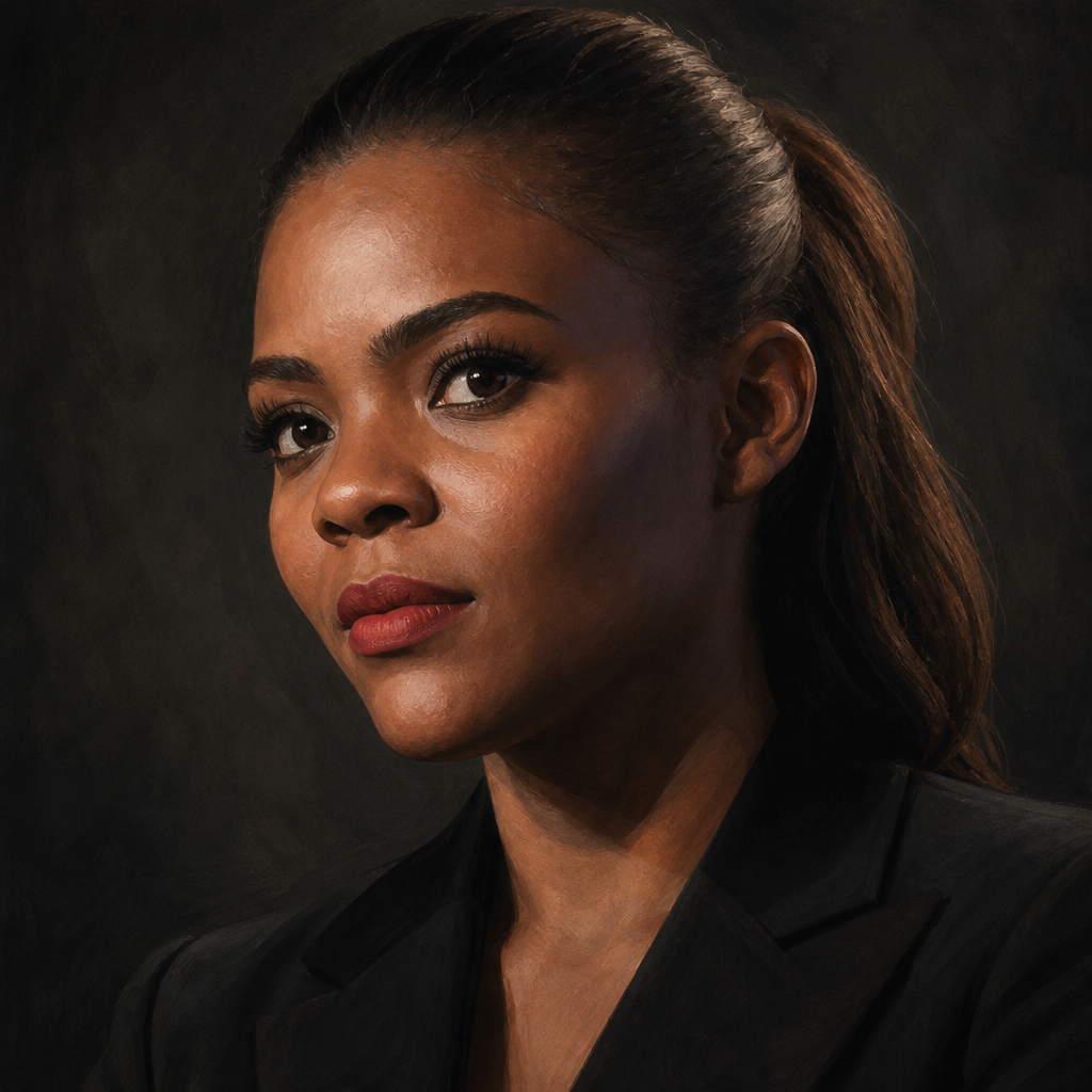 Rendered likeness of Candace Owens